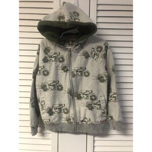 Hudson Size 5 Zip Up Motorcycle Hoodie